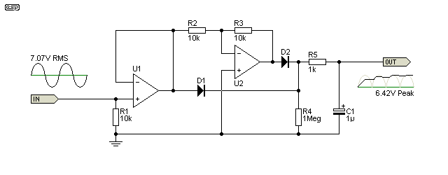 Rms to dc converter схема