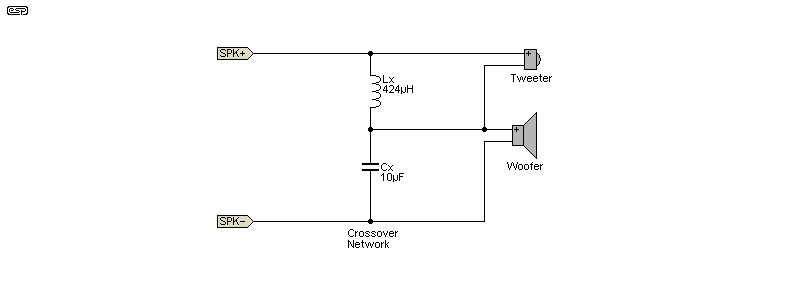 6dB Passive Crossovers