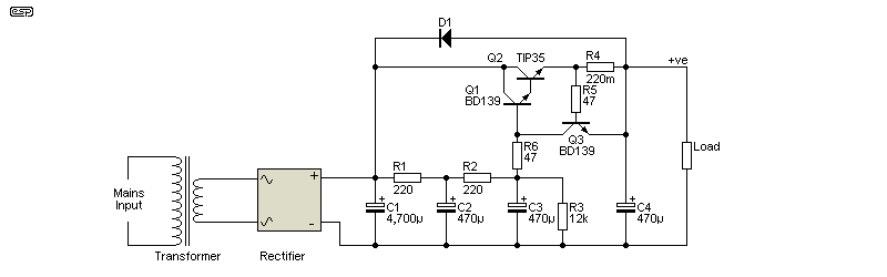 Capacitance Multiplier Power Supplies