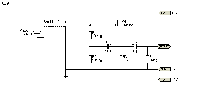 high headroom high impedance preamp volume tone onboard diy