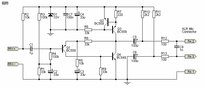 Behringer ecm8000 схема