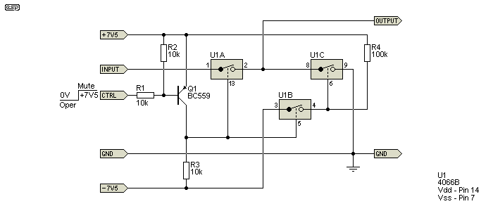 Mute Guitar Pedal Wiring Diagram from sound-au.com