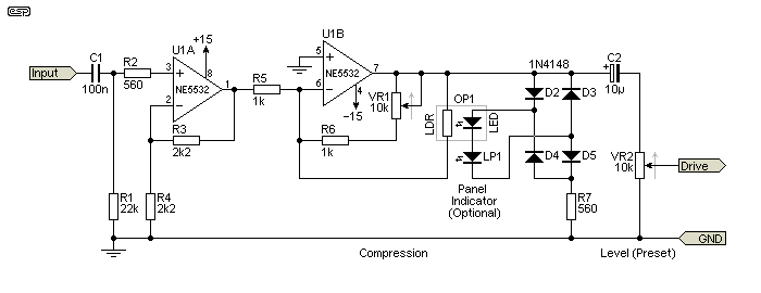 spring reverb circuit