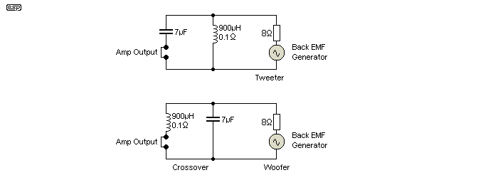 Bi amp hot sale passive crossover