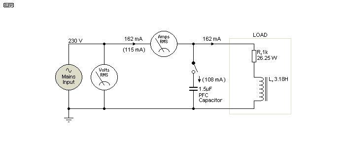 Electricity power saver circuit diagram for your home application