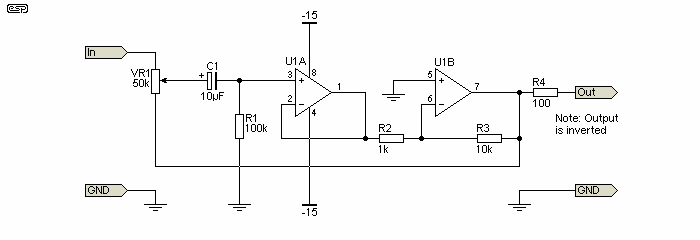 passive stereo volume control