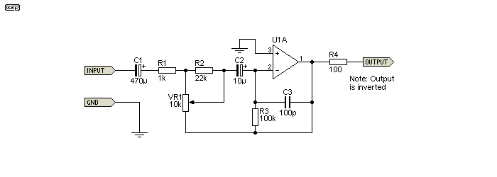 passive volume knob