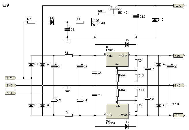 Power Supply for Preamps