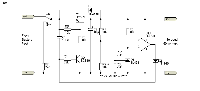 3.7V Lithium-Ion Battery Charger - One Transistor and One Zener Diode 