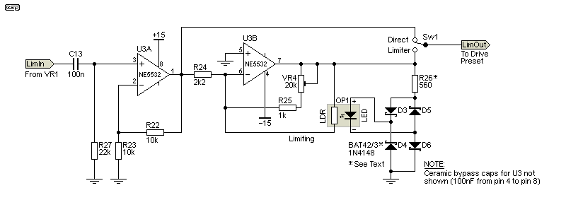 spring reverb circuit