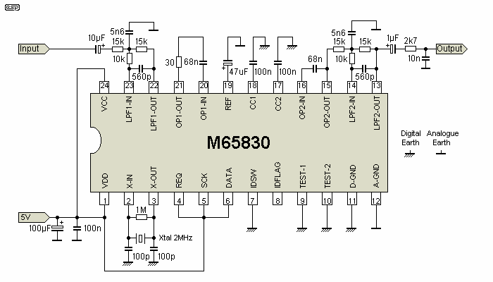 Pt2399 схема подключения