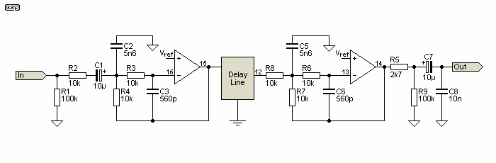 pt2399 stereo delay