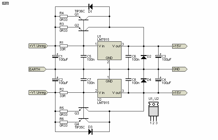 Mini-Mixer 1W Amp - PCB