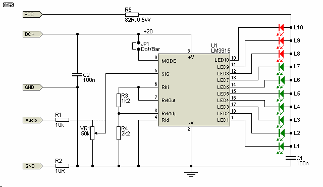 led uv meter