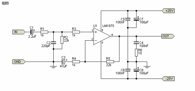 Single Chip 25w Amplifier Project 72