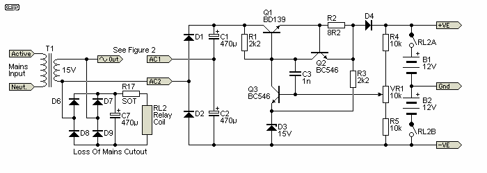 Automatic Charger for Battery Operated Hi-Fi Preamps