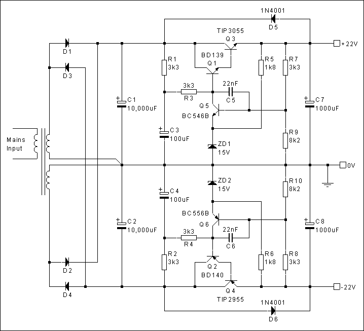 The Class-A Amplifier Site - A Simple Voltage Regulator